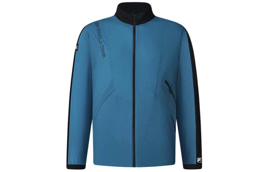 FILA Golf Jackets & Coats Men's Logo Blue