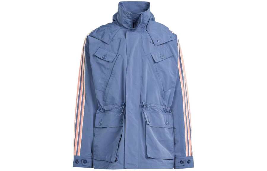 Adidas Originals Trench Coat Men's Blue