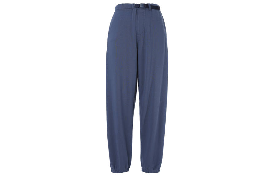 THE NORTH FACE PURPLE LABEL Knitted Sweatpants Unisex Marine Blue Moderate Cuffed Pants