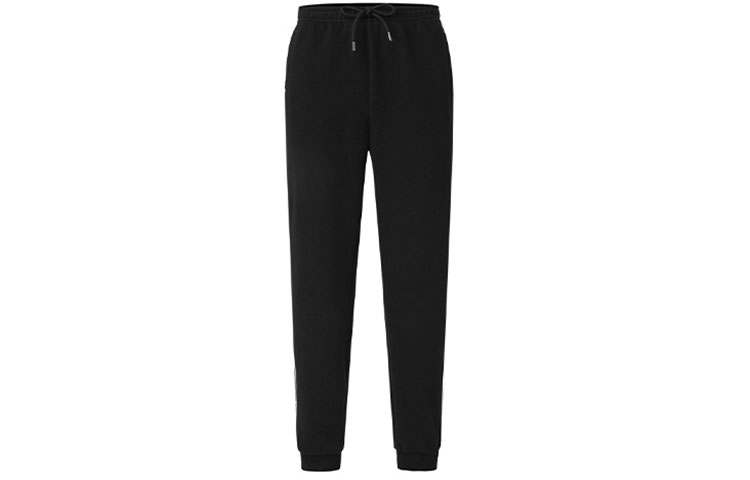 Kappa Kappa Cuffed Pants Sweatpants Men's Black