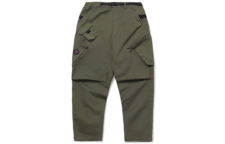 Li-Ning Li Ning x XINGQIUDAZHANLIANMINGKUAN Casual Pants Men's Dark Olive Green