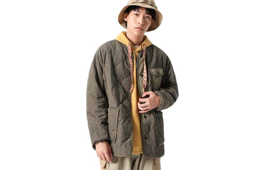 GOLDLION G+ Puffer Jacket Men's Khaki Green
