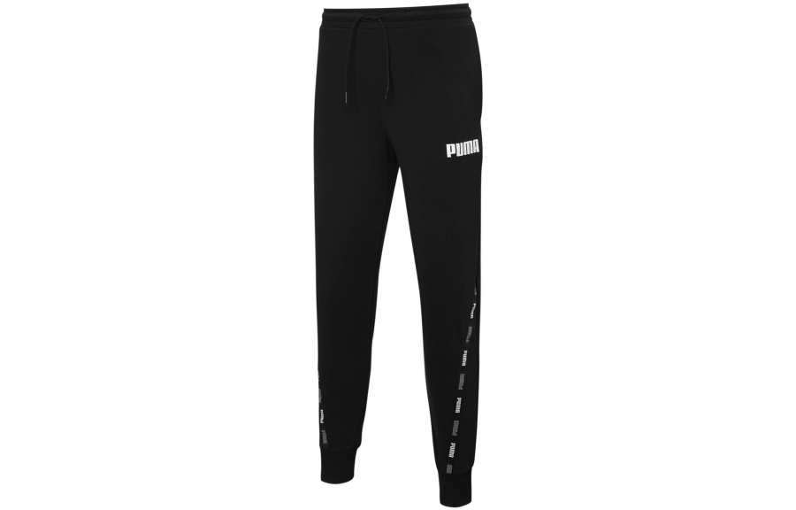 PUMA PUMA Knitted Sweatpants Men's Black