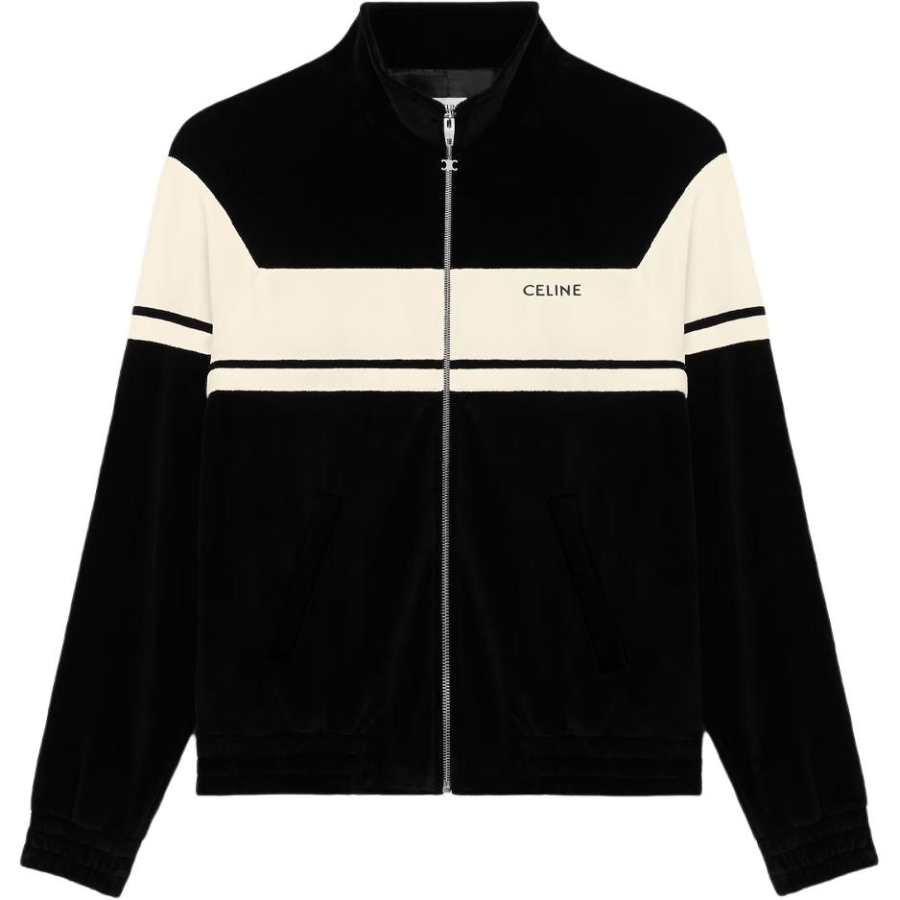 CELINE CELINE Tracksuit Jacket In Velvet Jersey