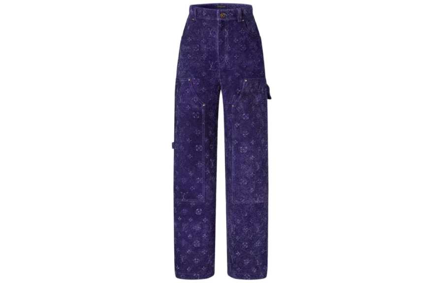 LOUIS VUITTON LOUIS VUITTON Cargo Pants Men's Purple