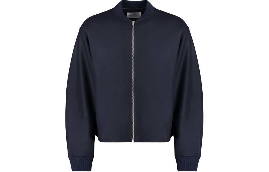 JIL SANDER Jil Sander zip-up wool bomber jacket