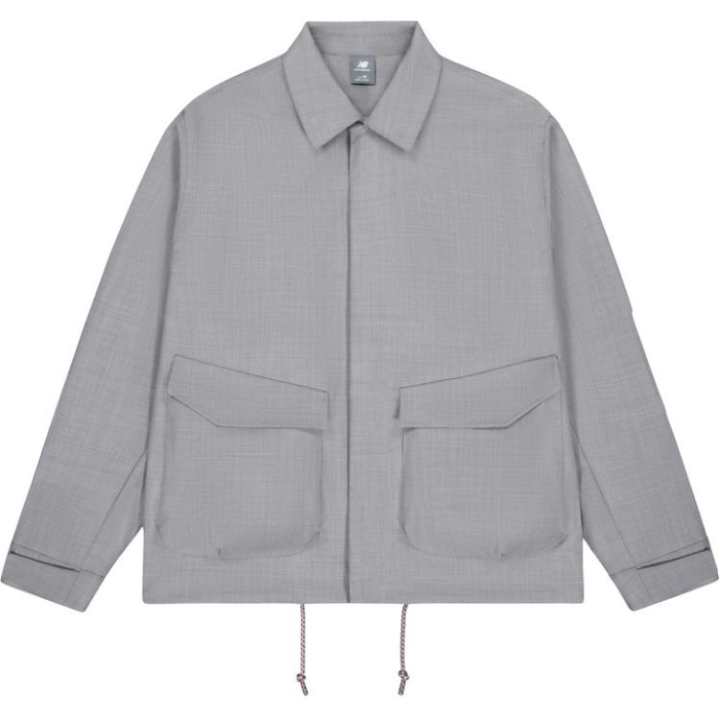New Balance New Balance NB Grey Jacket Unisex Medium Gray