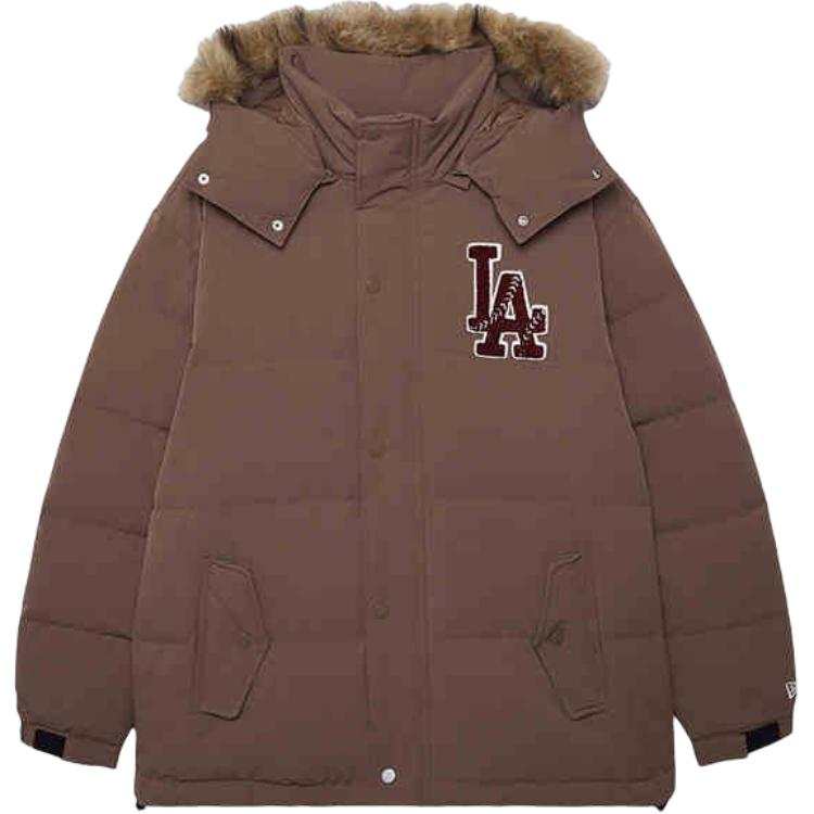 New Era FW24 Down Jacket American Unisex Brown