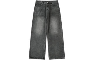 COUNTRY MOMENT Jeans Men's Dark Gray Moderate Straight Fit Pants