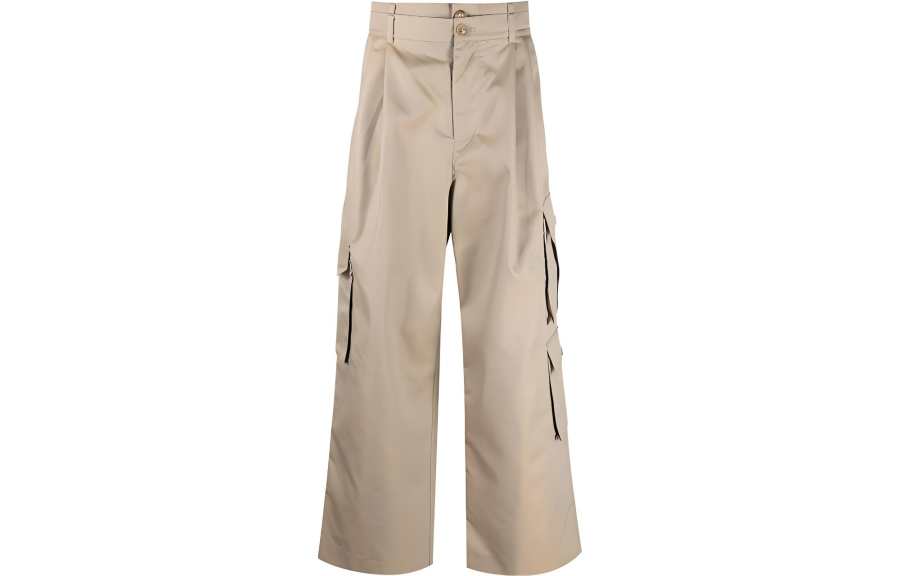 Feng Chen Wang Feng Chen Wang Cargo Pants Men's Khaki Moderate