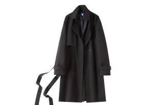 SWAMP AREA Trench Coats Unisex Lapel Moderate Other