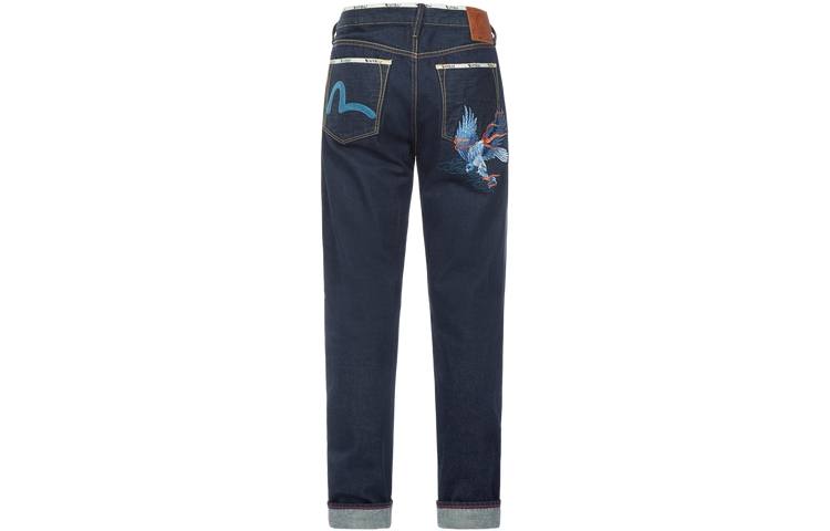 EVISU EVISU Jeans Men's Denim Blue Moderate Slim Fit Pants