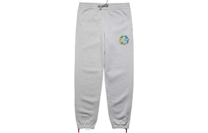 New Balance New Balance Knitted Sweatpants Men's Gray Moderate Cuffed Pants