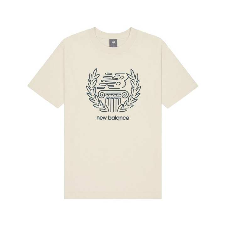 New Balance New Balance T Shirt Men's Ivory White