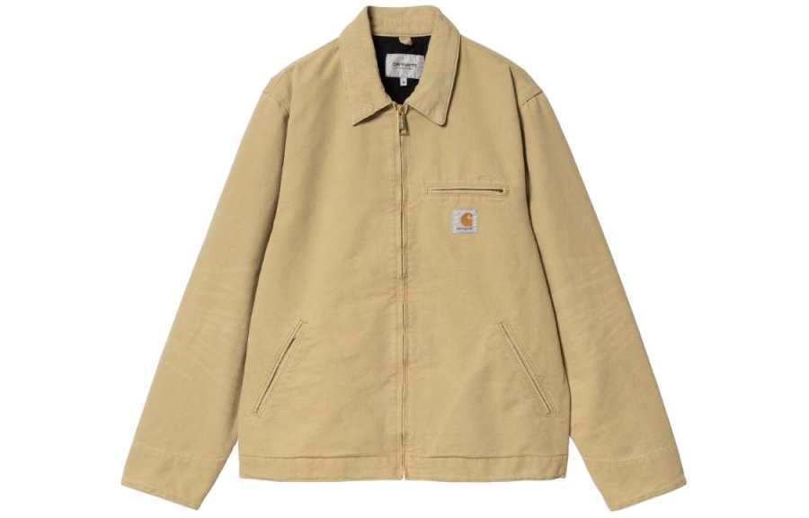 Carhartt WIP Detroit Jacket Spring Rider Jacket Jackets & Coats Unisex Khaki