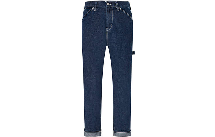 Lee Lee Jeans Men's Washed Moderate Straight Fit Pants