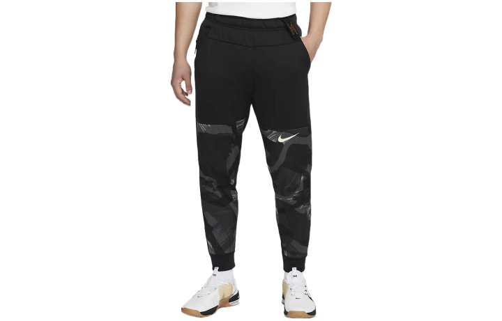 Nike Nike Knitted Sweatpants Men's Black Moderate Cuffed Pants
