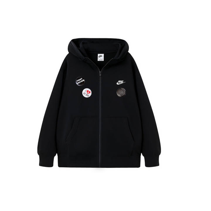 Nike Nike Jackets Men's Black Hooded Moderate Other