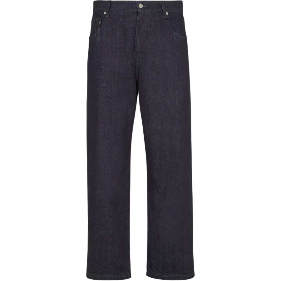 Fendi Straight-Leg Belt-Looped Jeans