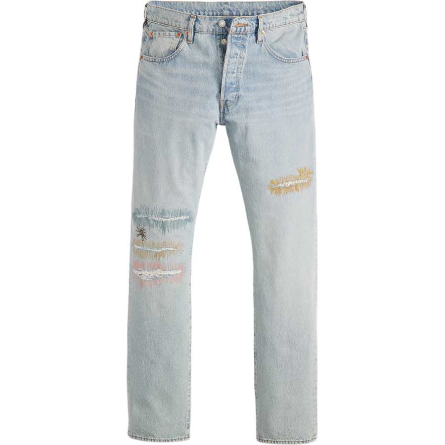 Levis Levis Jeans Men's Medium Blue Moderate Straight Fit Pants