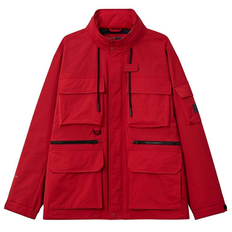 NAUTICA Jackets Men's Hooded Moderate Workwear