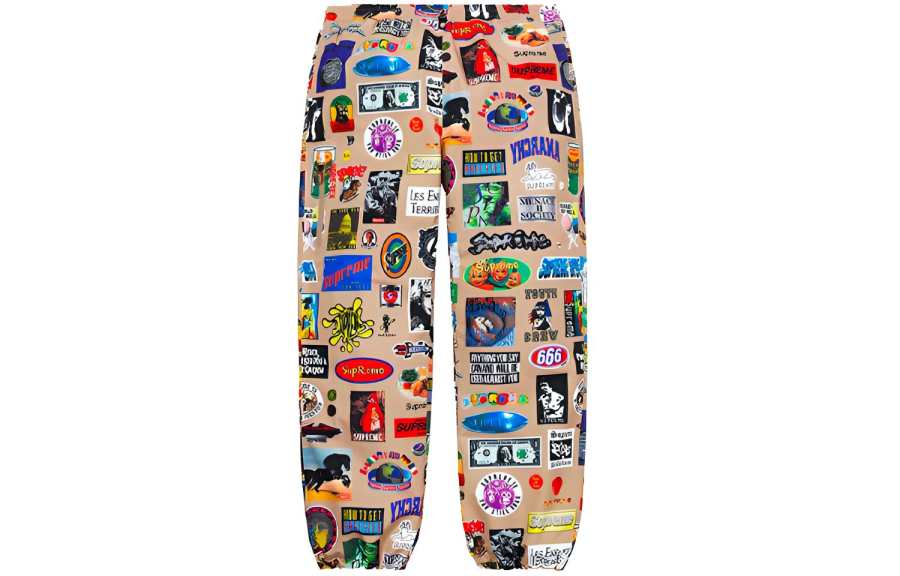 Supreme Supreme SS21 Week 1 GORE TEX Stickers Pant Full Length Pants Unisex