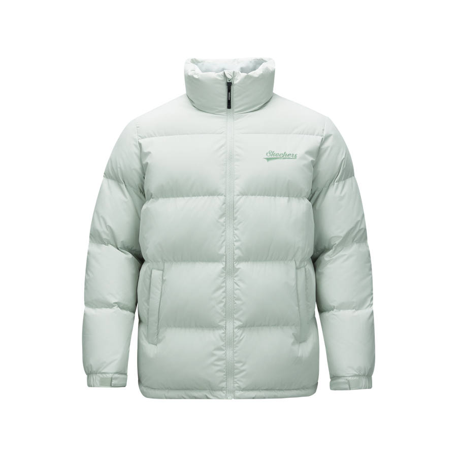 Skechers Skechers Down Jacket Unisex Light Green