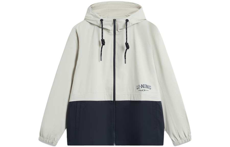 Li-Ning Li Ning Weekend Youth Sports Fashion Collection Trench Coat Men's Light Wood Umber