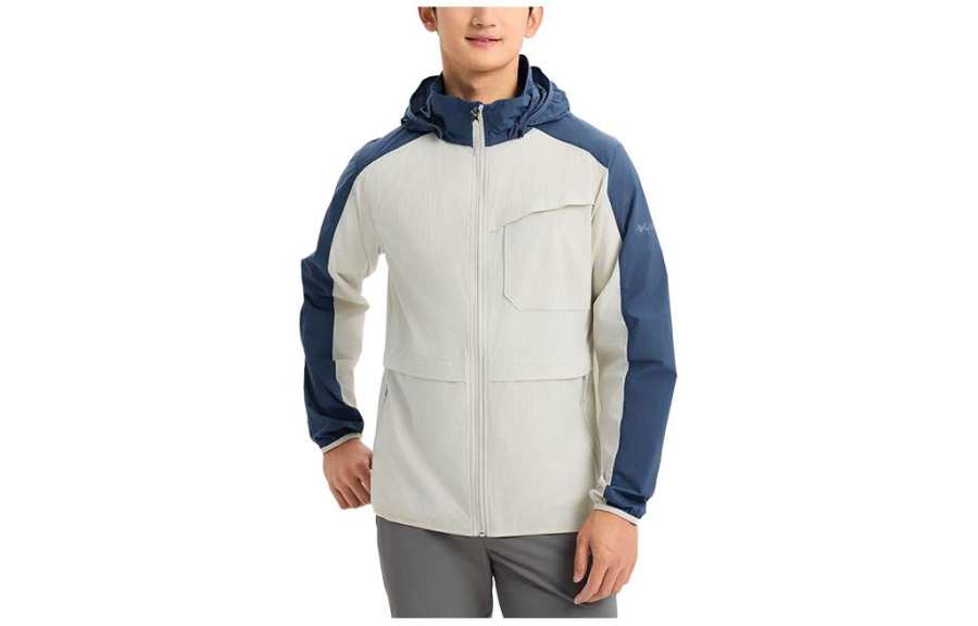 Columbia Jackets & Coats Men's Blue/White