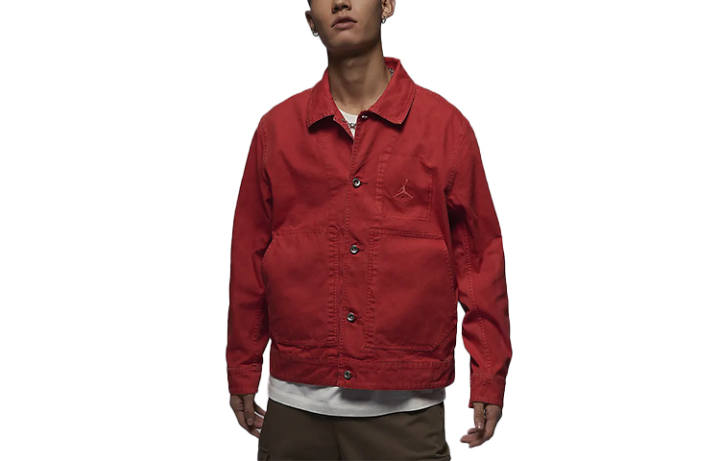 Jordan Jordan ESSENTIALS Jackets & Coats Men's Lobster Red