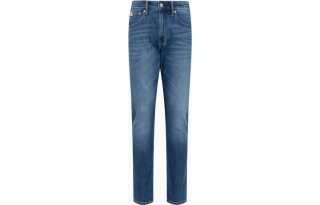Calvin Klein Jeans Men's Blue Moderate Tapered Pants