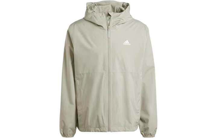 Adidas Adidas Essentials Rain.Rdy Jacket Jackets & Coats Men's Pebble Silver Gray