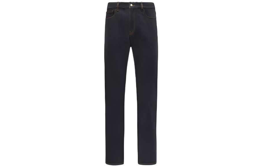 Moncler FW21 Jeans Men's Dark Indigo Moderate Straight Fit Pants