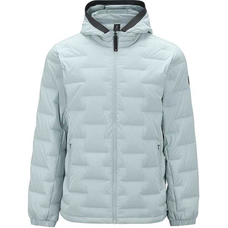 Skechers Sports Life Collection Down Jacket Men's Pearl Blue