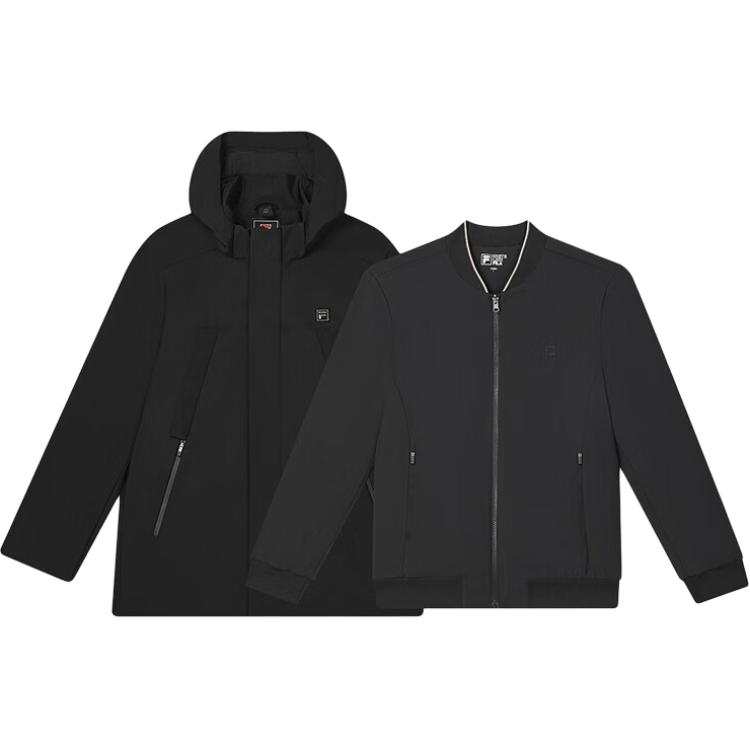 FILA FILA Down Jacket Men's Jet Black