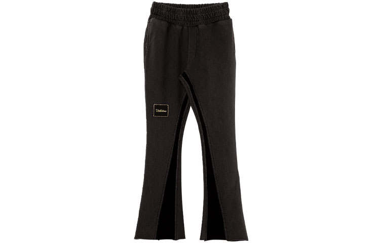 WE11DONE WE11DONE Casual Pants Unisex Black Moderate Flared Pants