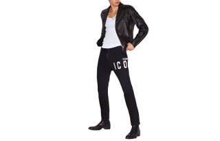 DSQUARED 2 Dsquared2 Logo Printed Skater Jeans