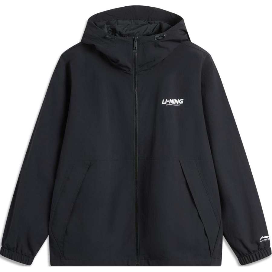 Li-Ning Li Ning Lotus Leaf Jackets & Coats Unisex Black
