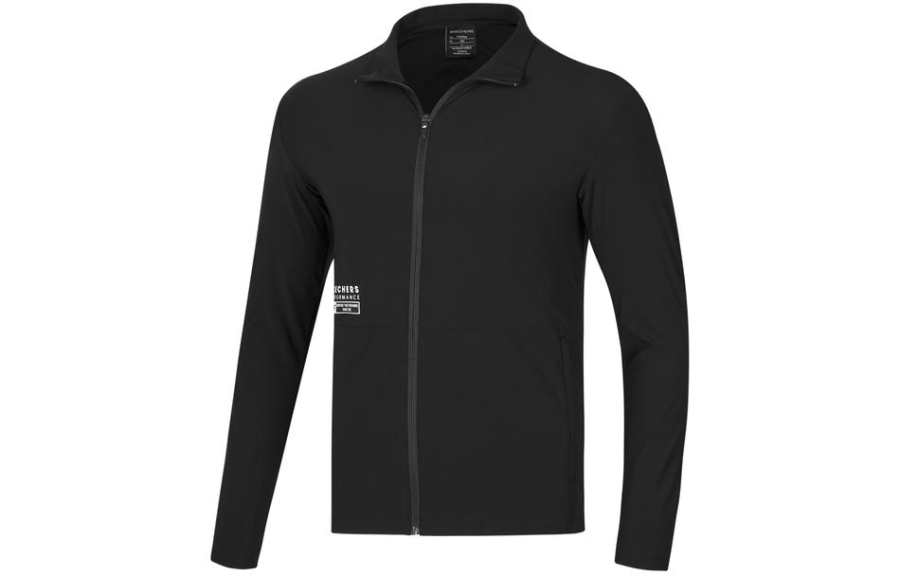 Skechers Comfortable Sports Collection Jacket Men's Carbon Black