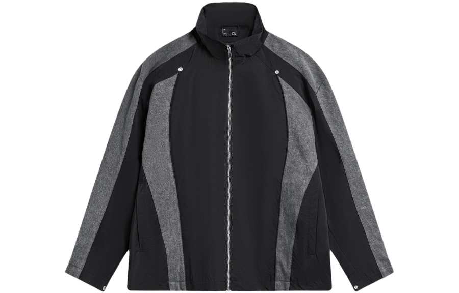 Li-Ning Li Ning Sports Trendy Collection Trench Coat Men's Black