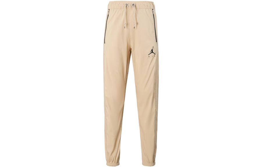 Jordan Jordan Air Knitted Sweatpants Men's Desert Yellow Moderate Cuffed Pants