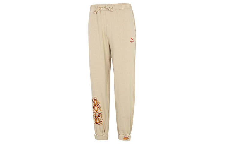 PUMA Das Cc Label Knit Pants Knitted Sweatpants Men's Khaki