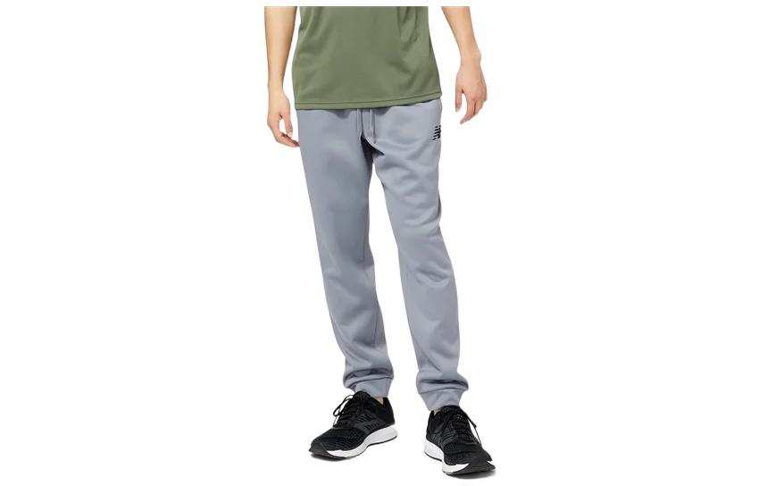 New Balance New Balance Knitted Sweatpants Men's Gray Moderate Straight Fit Pants