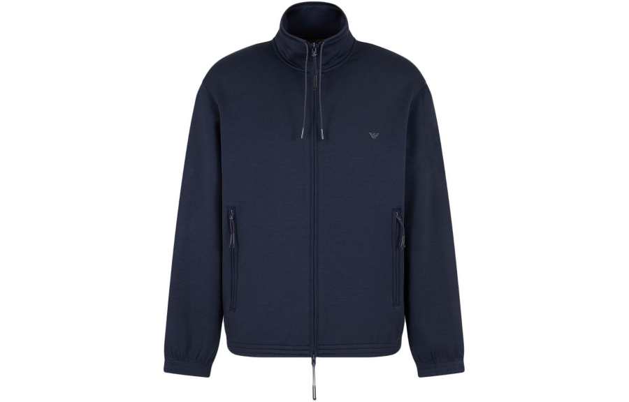 EMPORIO ARMANI SS24 Jackets & Coats Men's Marine Blue