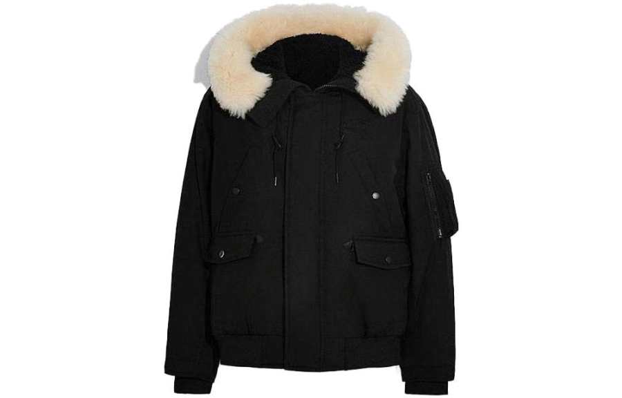 COACH COACH SS23 Parka Coat Men's Black