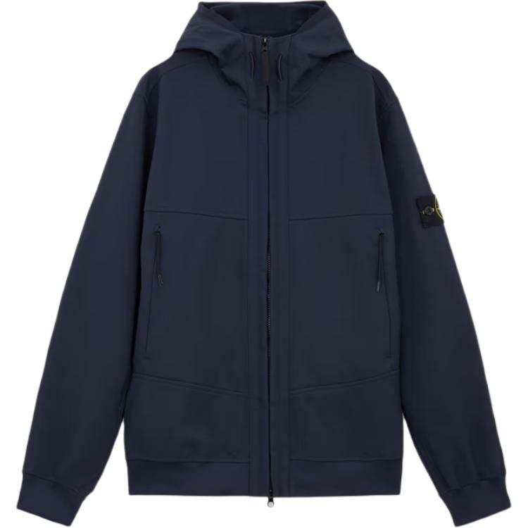 STONE ISLAND Jackets & Coats Unisex Dark Blue