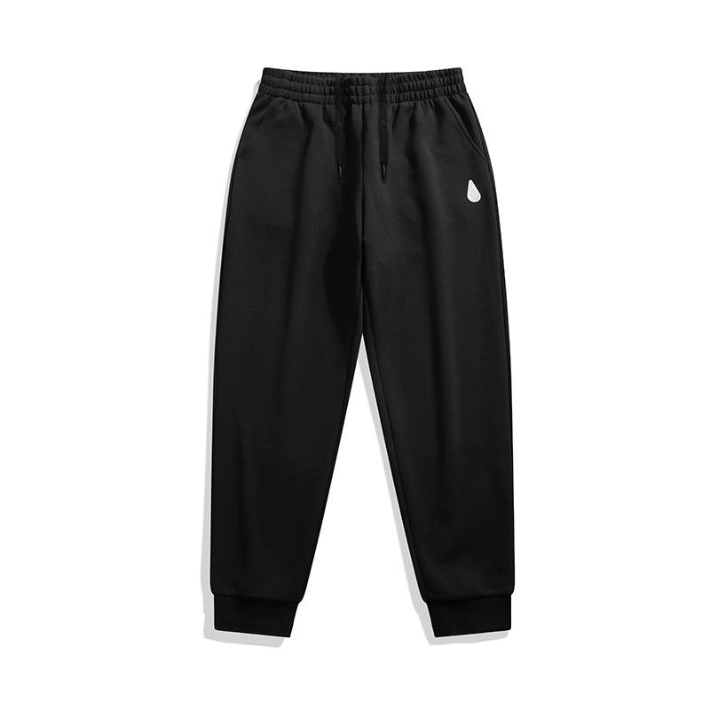 361° 361° Knitted Sweatpants Men's Black Moderate Cuffed Pants