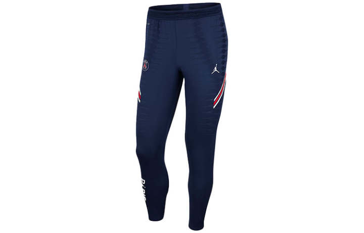 Jordan Jordan Dri FIT ADV Paris Saint Germain Knitted Sweatpants Men's Blue Moderate Cuffed Pants
