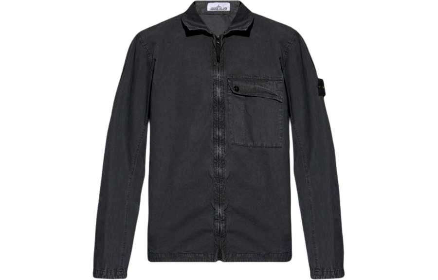 STONE ISLAND SS24 Jackets & Coats Men's Charcoal Gray