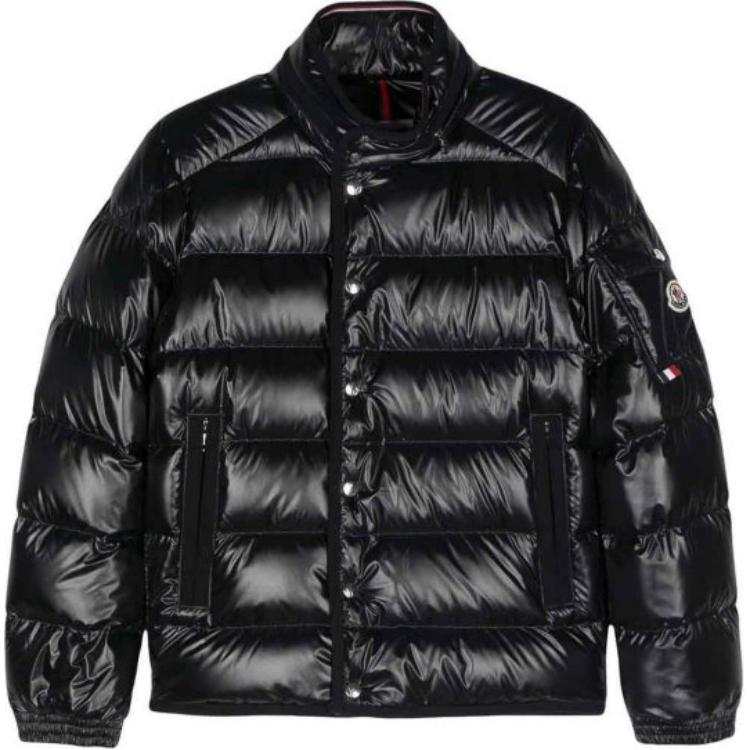 Moncler Moncler Gourette Logo Patch Padded Jacket